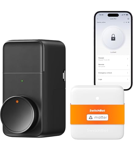 SwitchBot Smart Lock Pro, Keyless Entry Door Lock, Smart Door Lock